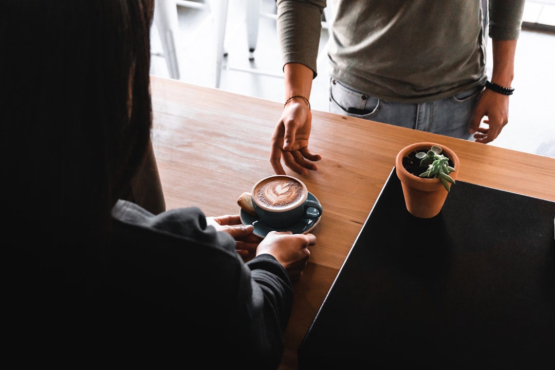 Intimate travel consultation in elegant setting